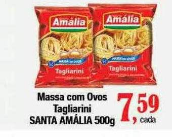 Supermercados Unidos Massa com ovos tagliarini santa amália oferta