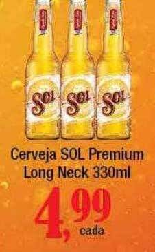 Supermercados Unidos Cerveja sol premium long neck oferta