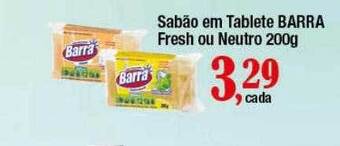 Supermercados Unidos Sabão em tablete barra fresh ou neutro oferta