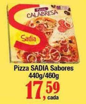 Supermercados Unidos Pizza sadia sabores oferta
