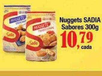 Supermercados Unidos Nuggets sadia sabores oferta