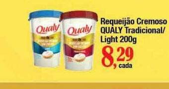 Supermercados Unidos Requeijão cremoso qualy tradicional light oferta