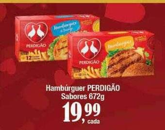 Supermercados Unidos Hambúrguer perdigão sabores oferta