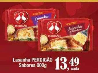 Supermercados Unidos Lasanha perdigão sabores oferta