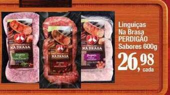 Supermercados Unidos Linguiças na brasa perdigão oferta