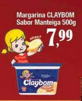 Supermercados Unidos Margarina claybom sabor manteiga oferta