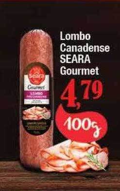 Supermercados Unidos Lombo canadense seara gourmet oferta