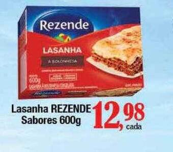 Supermercados Unidos Lasanha rezende sabores oferta