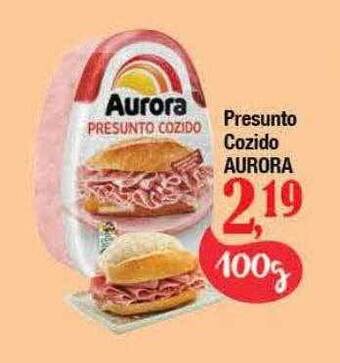 Supermercados Unidos Presunto cozido aurora oferta