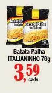 Supermercados Unidos Batata palha italianinho oferta