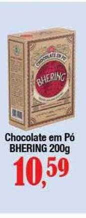 Supermercados Unidos Chocolate em pó bhering oferta