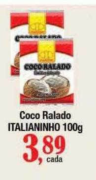 Supermercados Unidos Coco ralado italianinho oferta