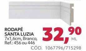 Rodapé santa luzia