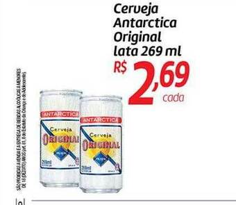 Comper Cerveja antarctica original lata oferta