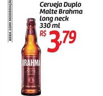 Comper Cerveja duplo malte brahma long neck oferta