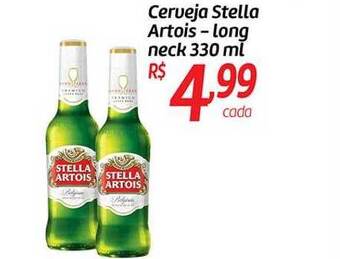 Comper Cerveja stella artois long neck oferta