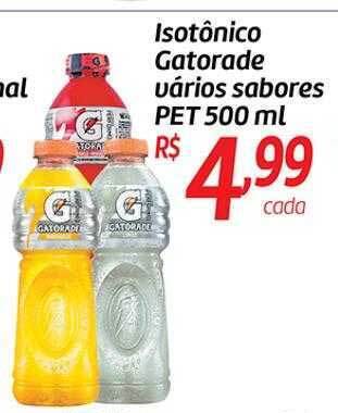 Comper Isotônico gatorade vários sabores oferta