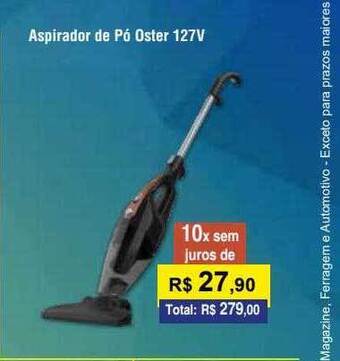 Aspirador de pó oster 127v