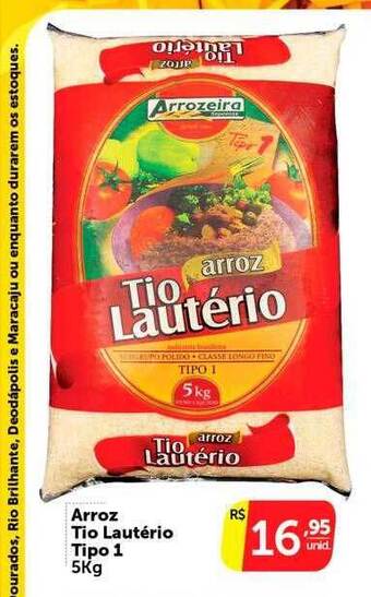 Pires Arroz tio lautério tipo 1 oferta
