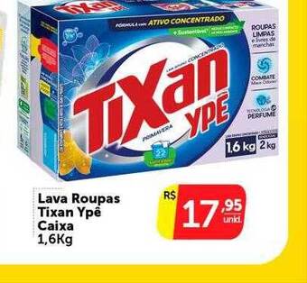 Pires Lava roupas tixan ypê caixa oferta