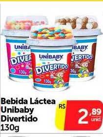 Bebida láctea unibaby divertido