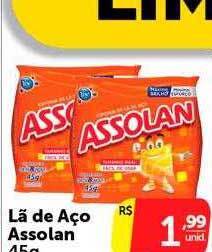 Pires Lã de aço assolan oferta