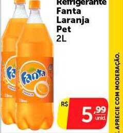 Refrigerante fanta laranja pet