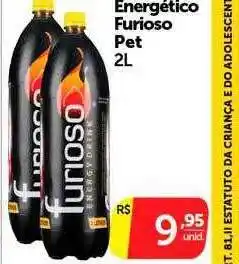 Pires Energético furioso pet oferta