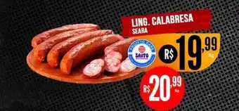 Ling. calabresa seara