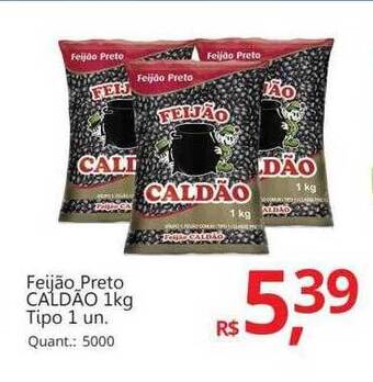 Supermercados Koch Feijão preto caldão tipo 1 oferta
