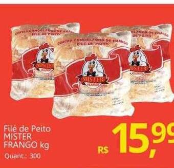 Supermercados Koch Filé de peito mister frango kg oferta