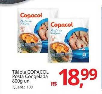 Supermercados Koch Tilápia copacol posta congelada oferta