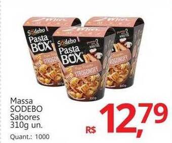 Supermercados Koch Massa sodebo sabores oferta