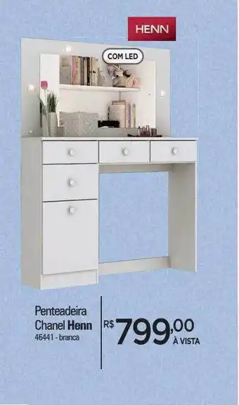 Zenir Penteadeira chanel henn oferta