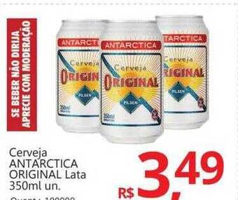 Supermercados Koch Cerveja antarctica original oferta