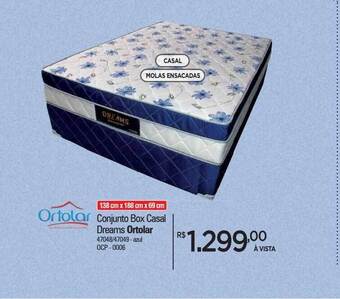 Zenir Conjunto box casal dreams ortolar oferta
