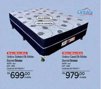 Zenir Unibox solteiro elit molas bonnel ortolar oferta