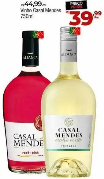 Brasão Supermercados Vinho casal mendes oferta