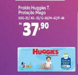 GoodBom Fralda huggies t. proteção mega oferta