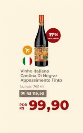 Oba Hortifruti Vinho italiano cantina di negrar appassimento tinto oferta