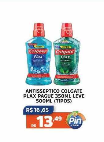 Pinheiro Supermercado Antisseptico colgate plax oferta