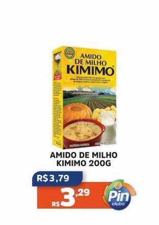 Amido de milho kimimo