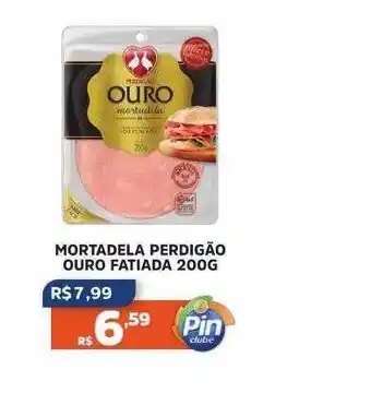 Pinheiro Supermercado Mortadela perdigão ouro fatiada oferta
