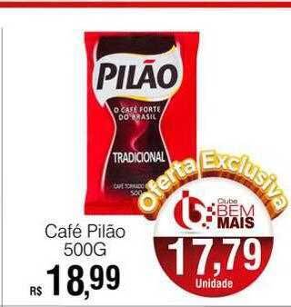 Supermercado Bem Barato Café pilão oferta