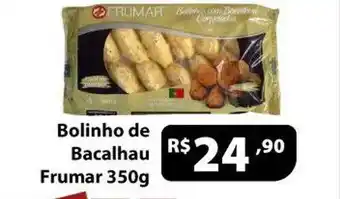 Supermercados Tischler Bolinho de bacalhau frumar oferta