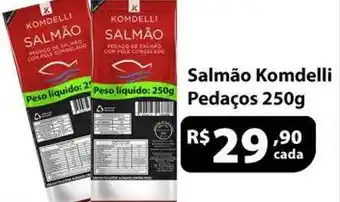 Supermercados Tischler Salmão komdelli pedaços oferta