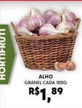 Boa Supermercados Alho granel oferta