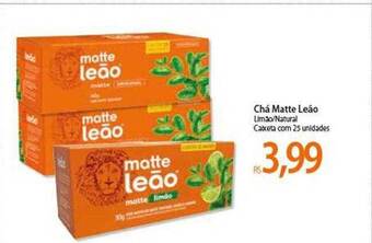 Atacadão Chá matte leão oferta