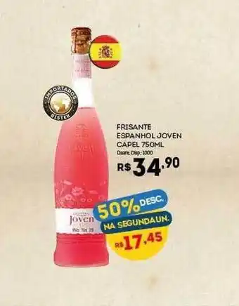 Frisante espanhol joven capel