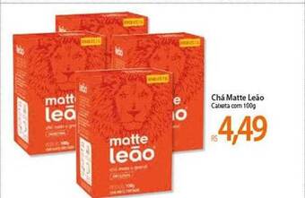 Atacadão Chá matte leão oferta